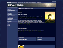 Tablet Screenshot of devananda.com